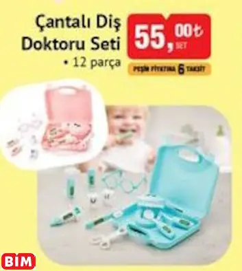ÇANTALI DİŞ DOKTORU SETİ